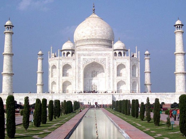 Đá Marble trắng vật liệu xây dựng đèn Taj Mahal